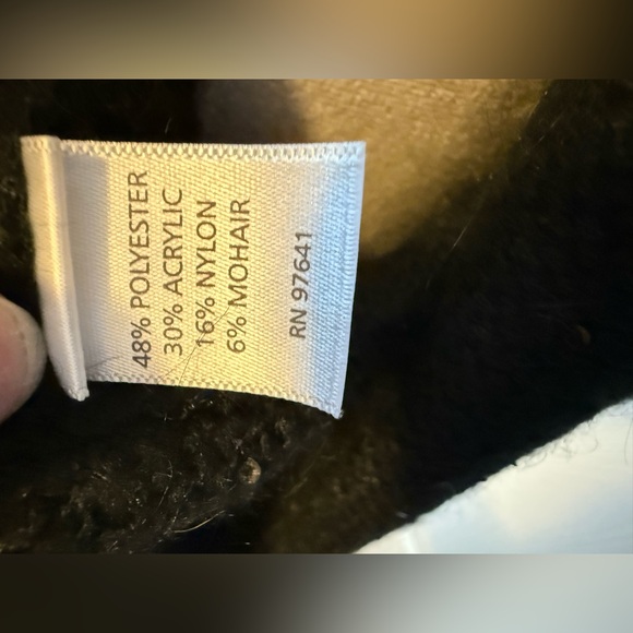 J. Jill Mohair Sparkly Black Jacket Size S - Picture 9 of 9